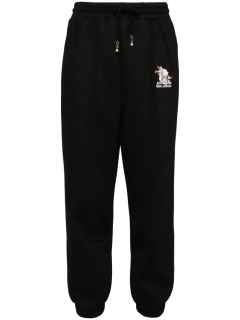 Musium Div. logo-embroidered track pants