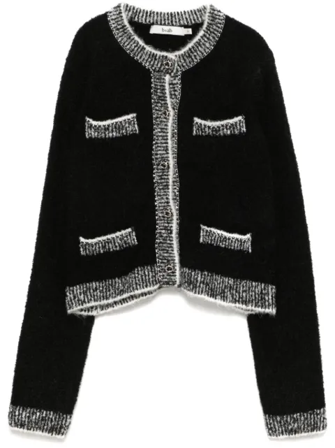 b+ab crew neck cardigan