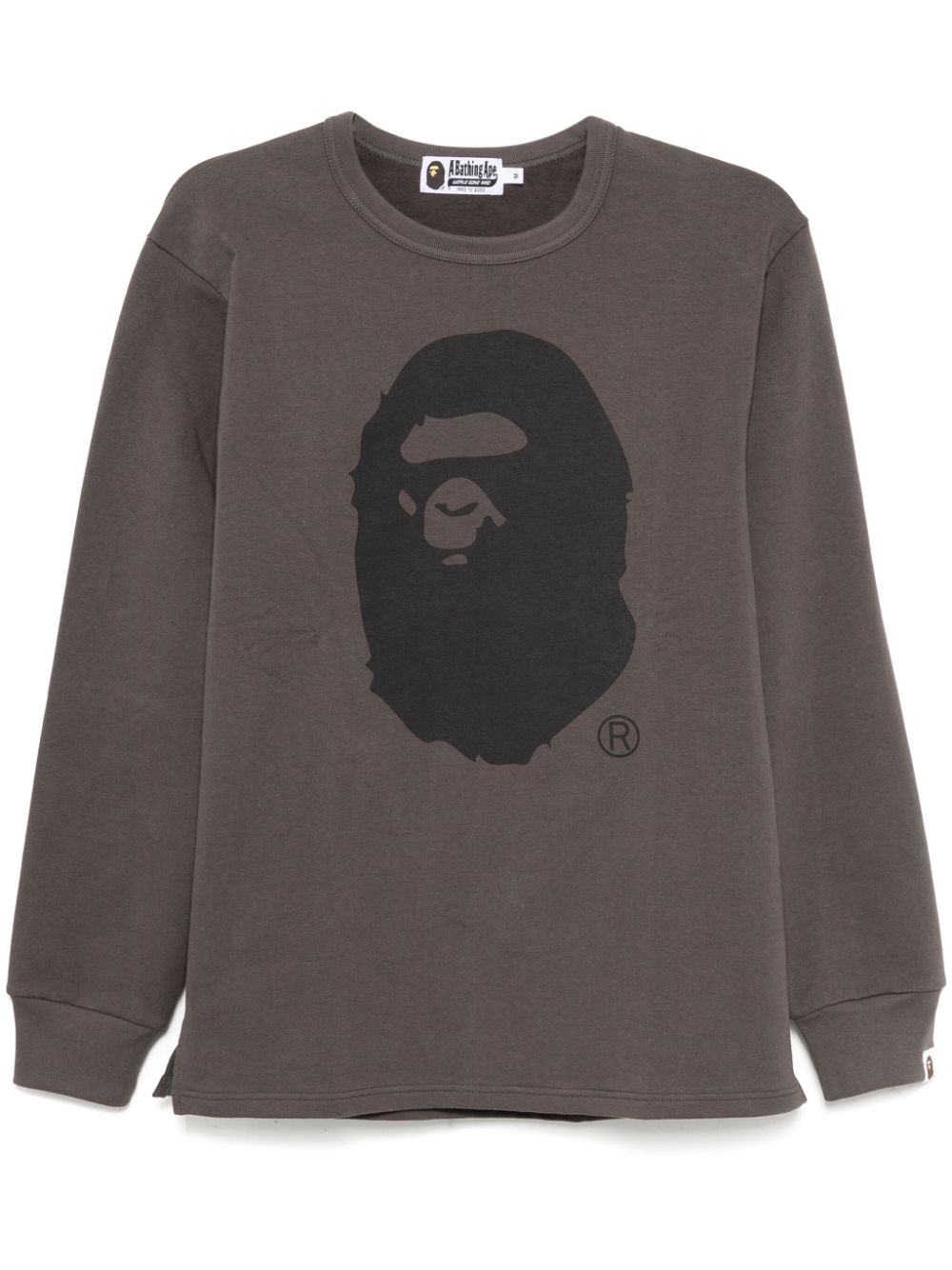 Ape head brushed-cotton sweatshirt