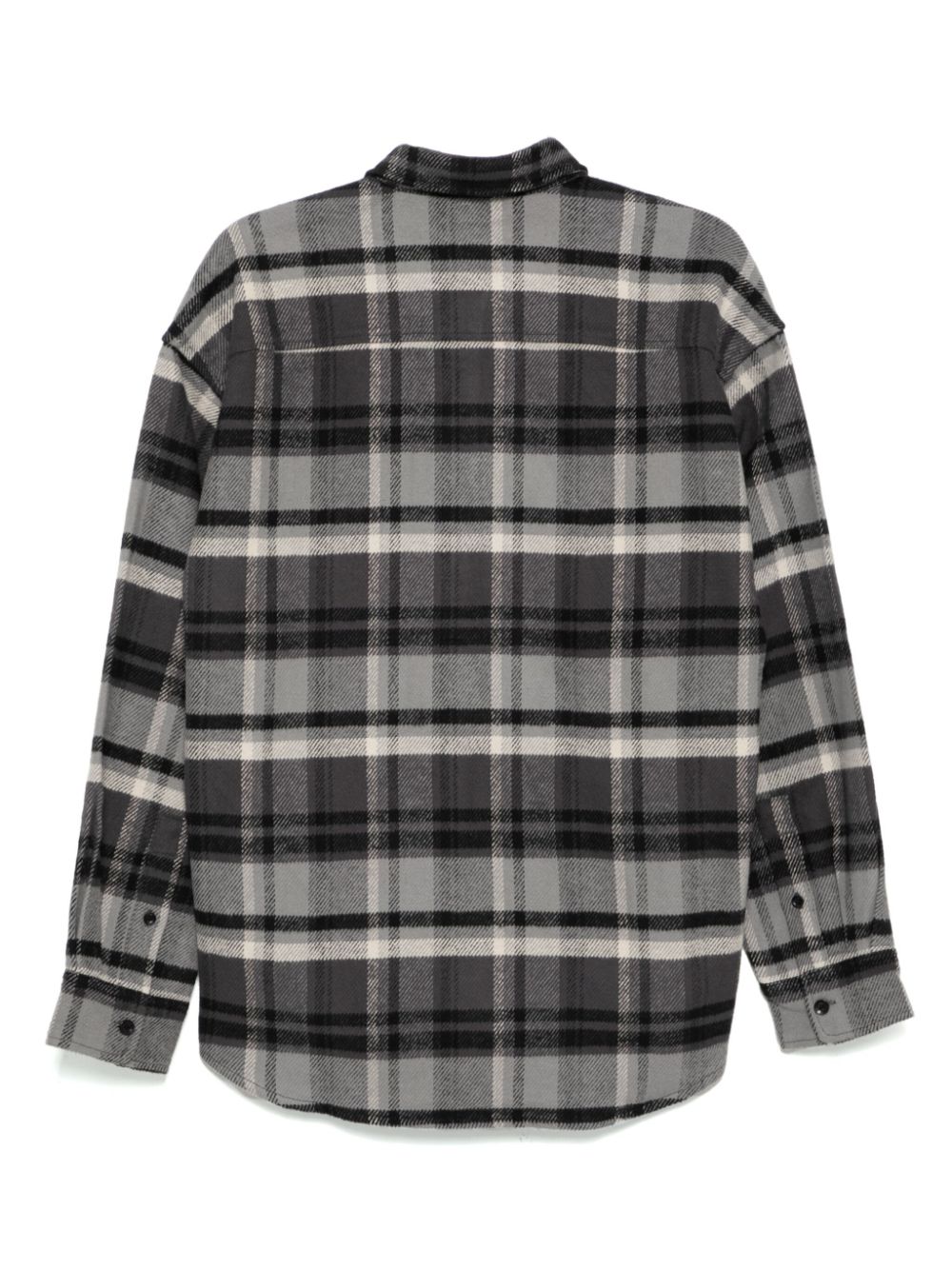 A BATHING APE check flannel shirt - Grijs