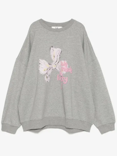 b+ab sudadera con estampado gráfico