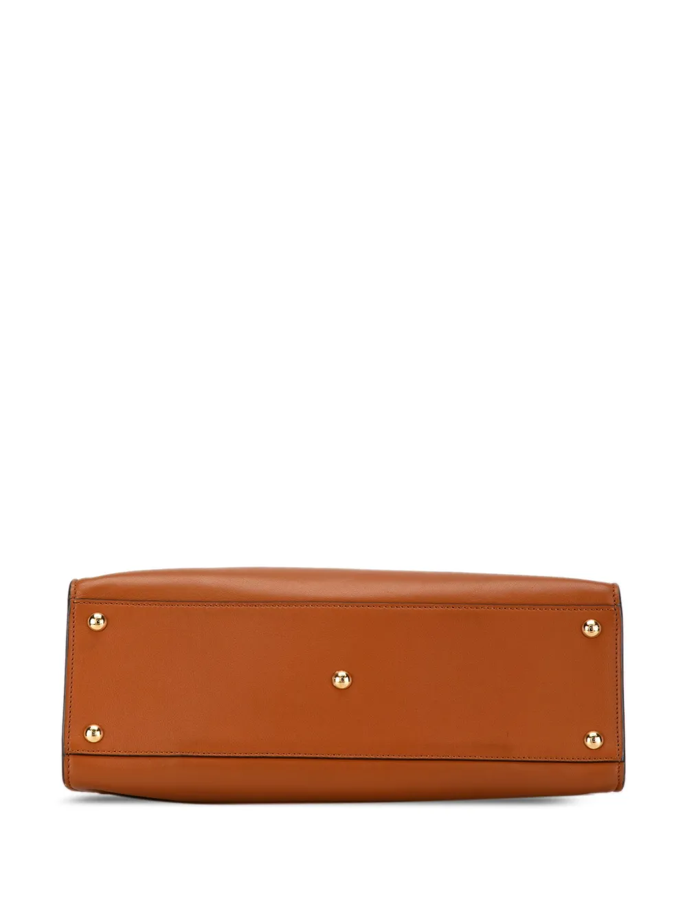 Fendi Pre-Owned 2000-2010 kleine Peekaboo X Tote leren boekentas - Bruin
