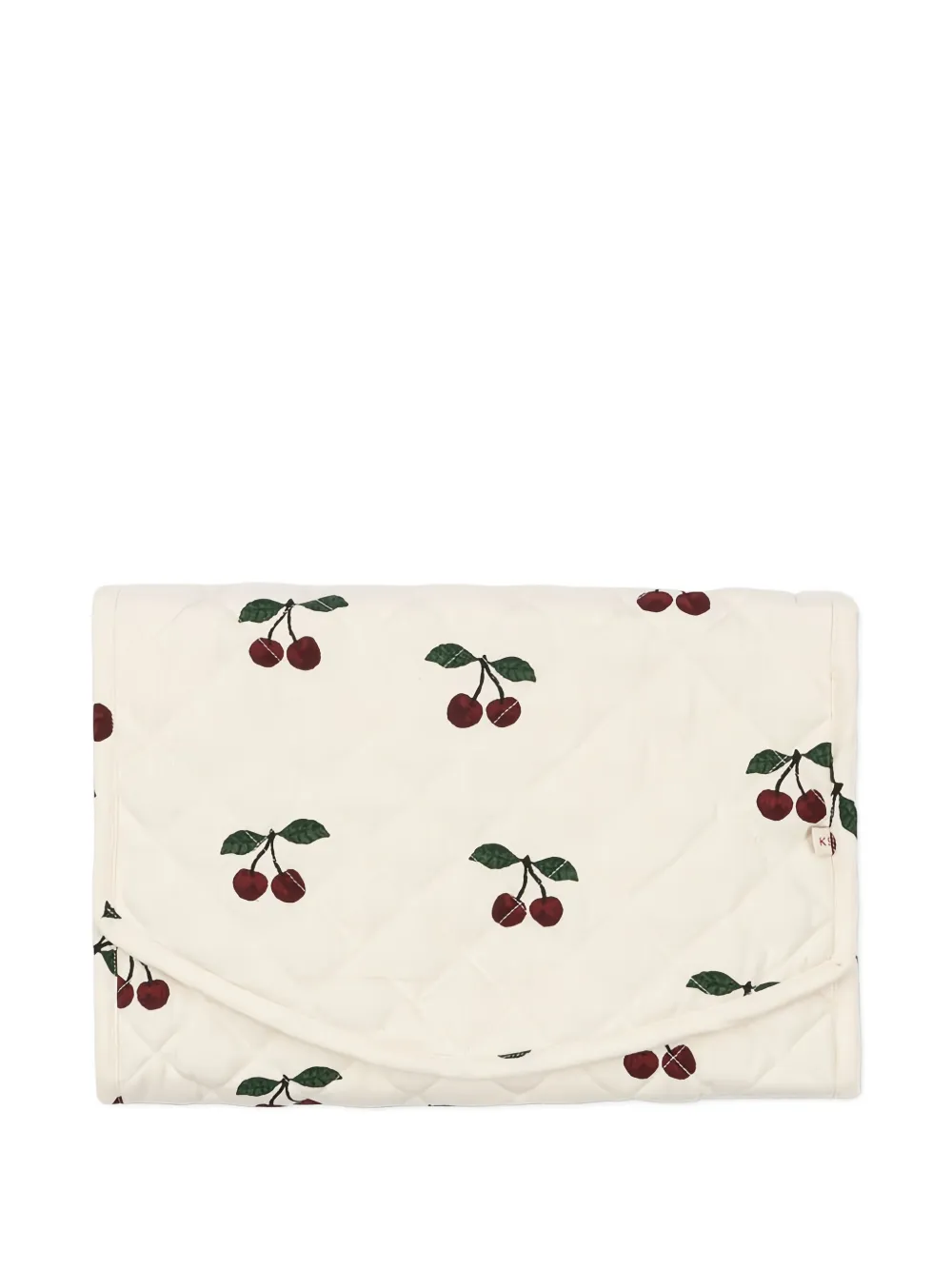 Konges Sløjd cherry quilted changing mat | Image 1