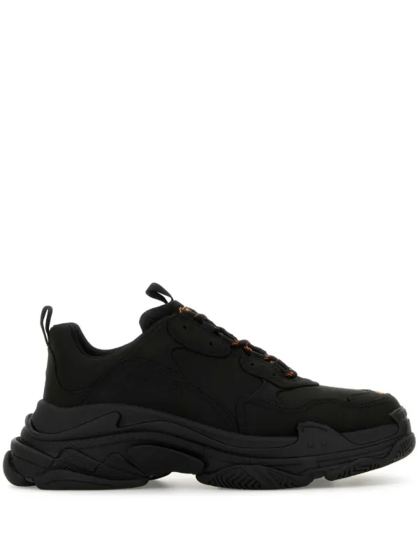 Balenciaga Triple S Sneakers Black FARFETCH AO