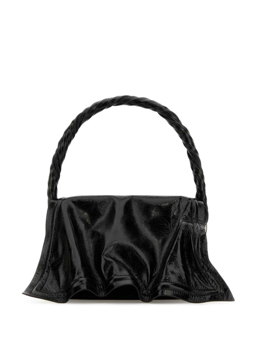 Shop Y/project Leather Tote Bag In Black