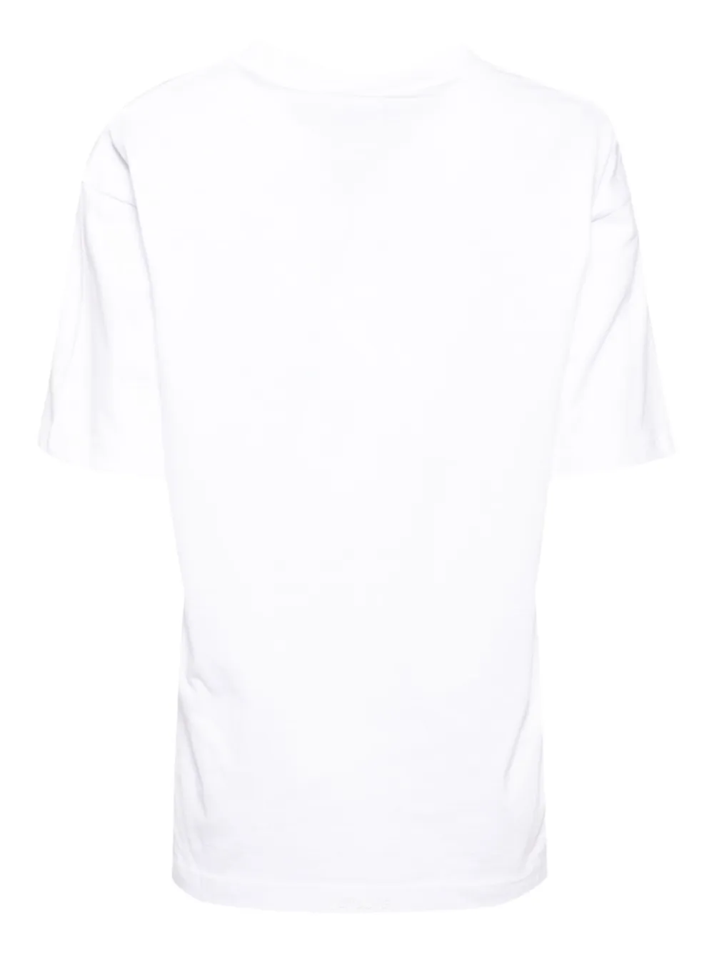 We11done bead-logo T-shirt - Wit