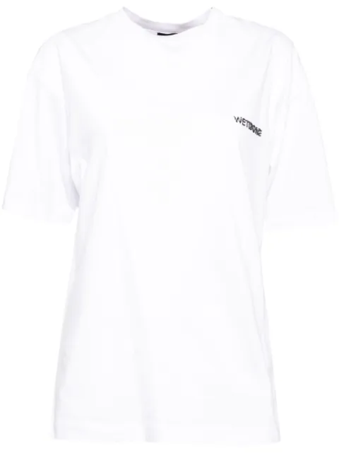 We11done playera con logo y cuenta