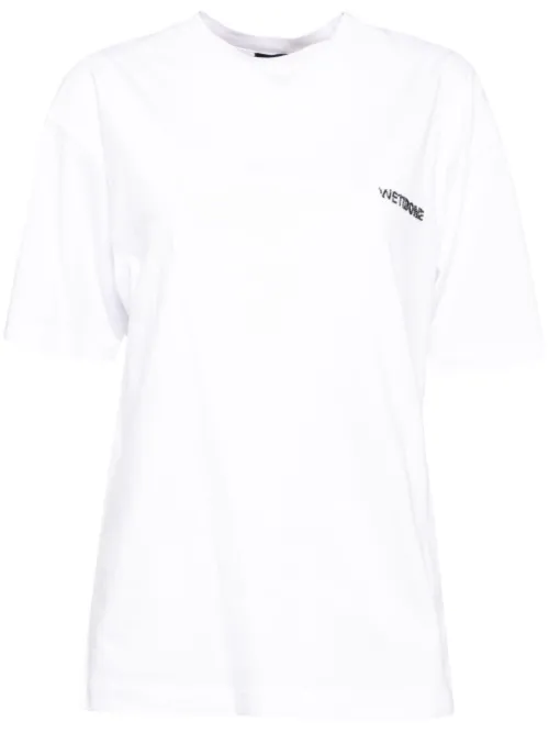 T-shirt à logo en perles - We11done - Modalova