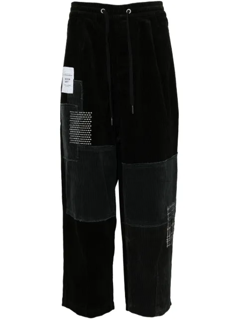 Musium Div. patchwork corduroy trousers