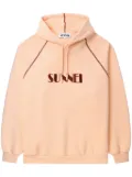 Sunnei printed hoodie - Pink