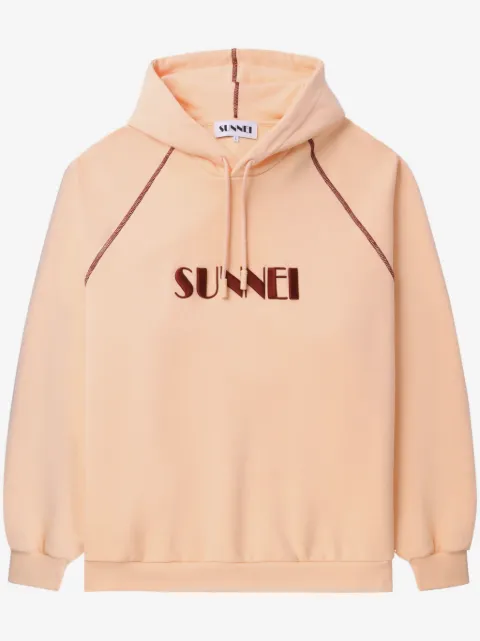 Sunnei printed hoodie