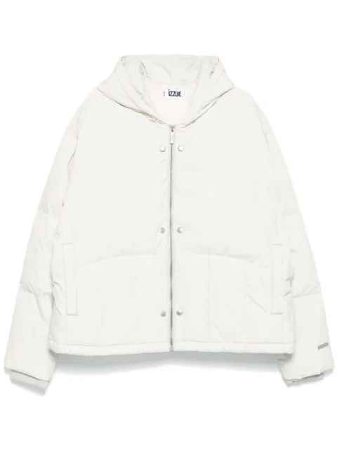 izzue Hooded puffer jacket