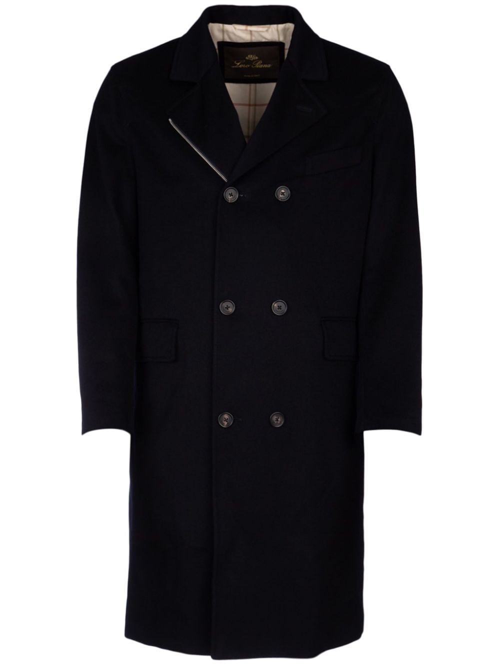 Shop Loro Piana Martingala Coat In Blue