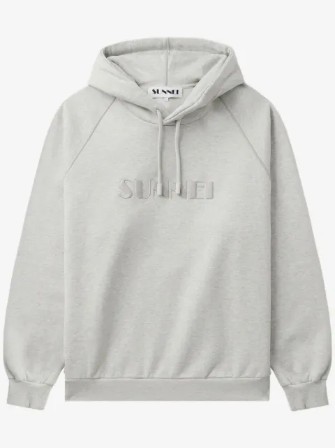 Sunnei logo-embroidered hoodie