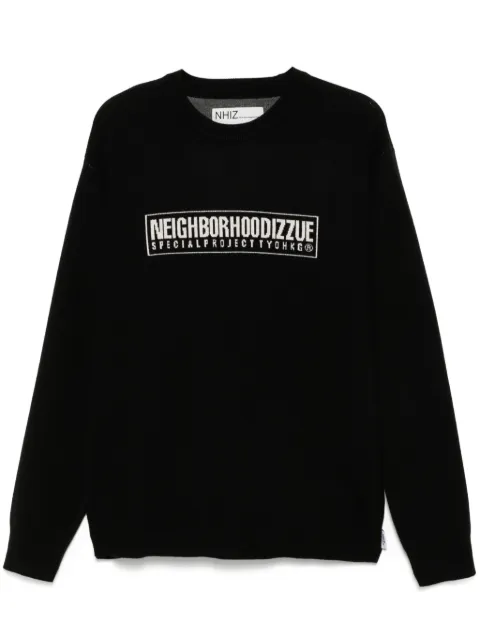 izzue Pullover mit Logo-Print