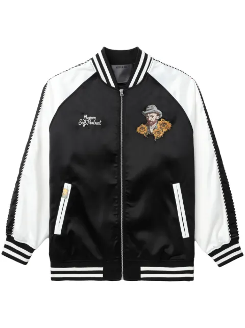Musium Div. colourblock varsity jacket