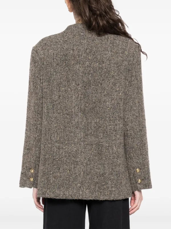 b+ab Tweed Jacket | Grey | FARFETCH
