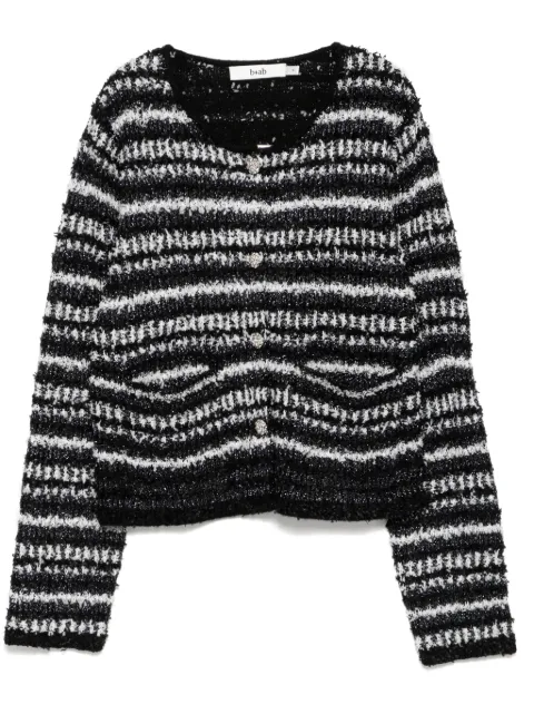 b+ab round-neck cardigan
