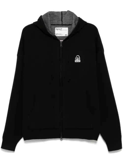 Veste zippée en maille à capuche - izzue - Modalova