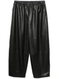 b+ab faux-leather trousers - Black