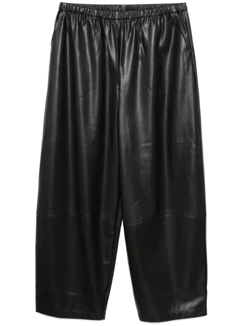 b+ab faux-leather trousers