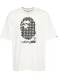 A BATHING APE® STA Houndstooth Tee - Neutrals