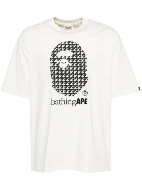 A BATHING APE® STA Houndstooth Tee