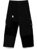 Musium Div. Patchwork pants - Black