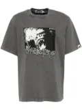 A BATHING APE® graphic print t-shirt - Grey