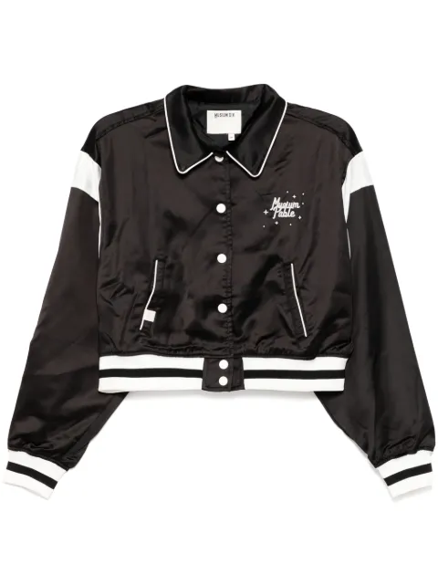 Musium Div. cropped track jacket