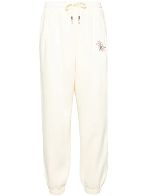 Musium Div. logo-embroidered track pants