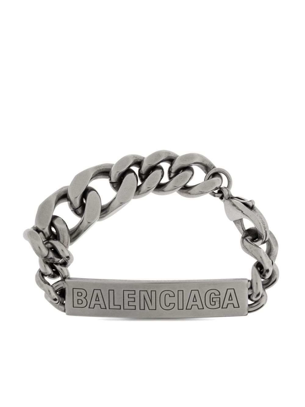 logo-engraved bracelet