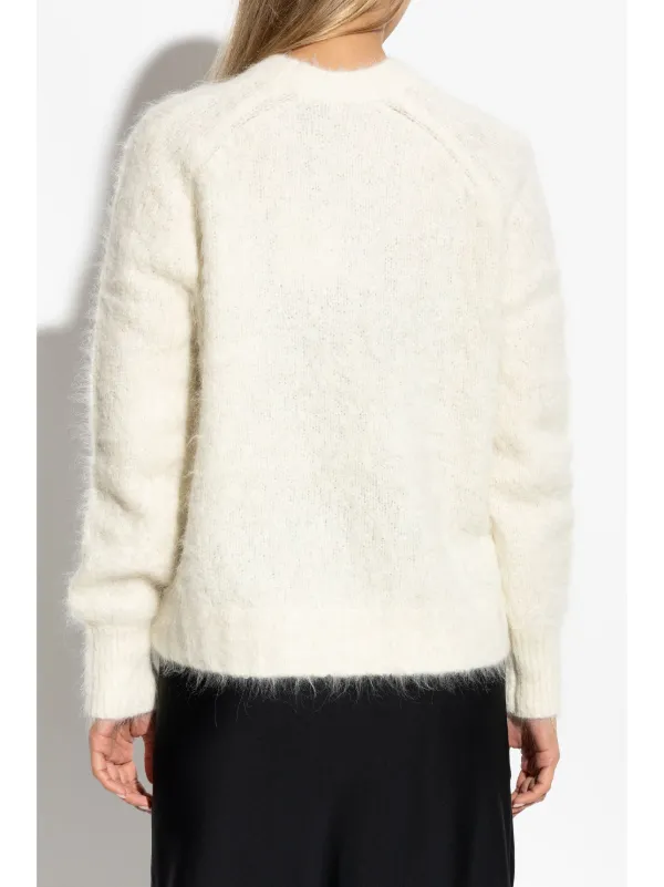 AllSaints Vortex Sweater | White | FARFETCH AU