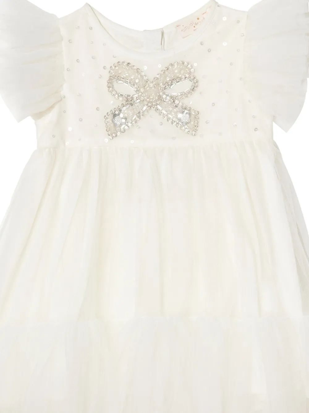 Tutu Du Monde Bebe Wrapped Up jurk met tutu Wit