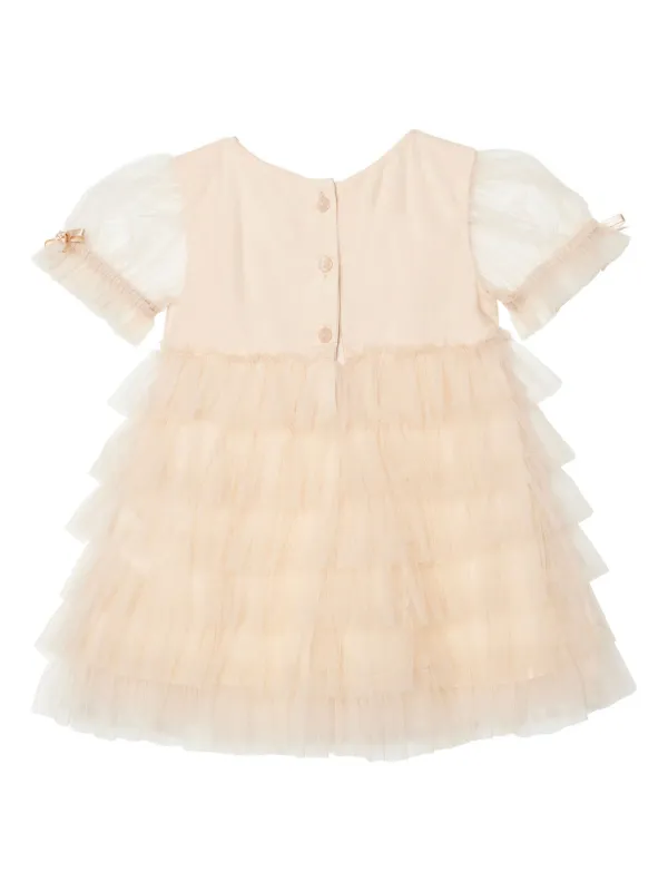Tutu Du Monde Bebe Field Of Dreams Tulle Dress | Neutrals | FARFETCH