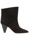 ISABEL MARANT 75mm Loline suede boots - Black
