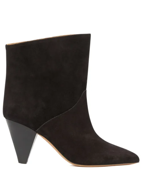 Bottines Loline 75 mm en daim - ISABEL MARANT - Modalova