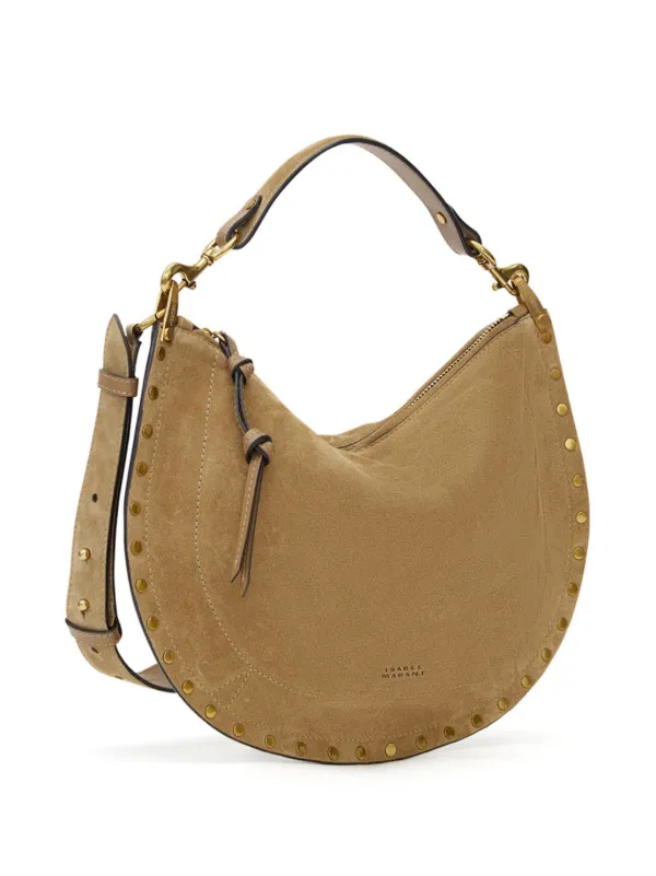 ISABEL MARANT Oskan スタッズショルダーバッグ ISABEL MARANT Oskan スタッズ ショルダーバッグ | ブラウン | FARFETCH JP