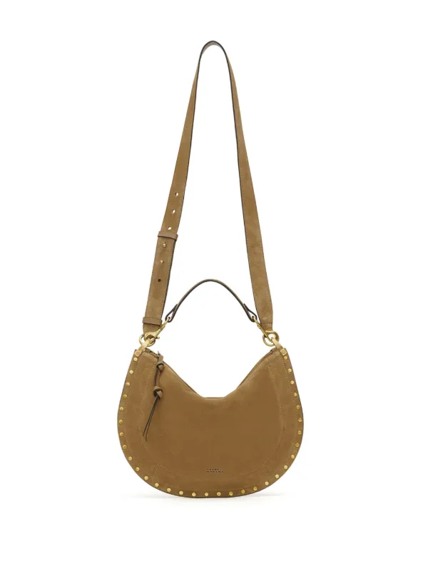 ISABEL MARANT Oskan Soft Zipped Crossbody Bag | Brown | FARFETCH