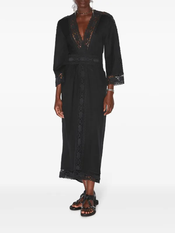 MARANT ÉTOILE Veona ドレス | ブラック | FARFETCH JP