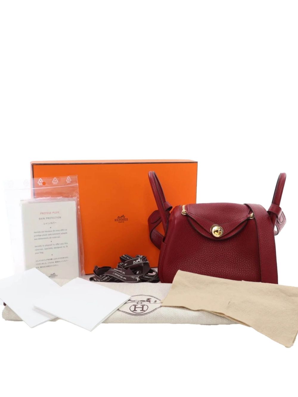 Hermes 2020 Mini Clemence Lindy satchel Women