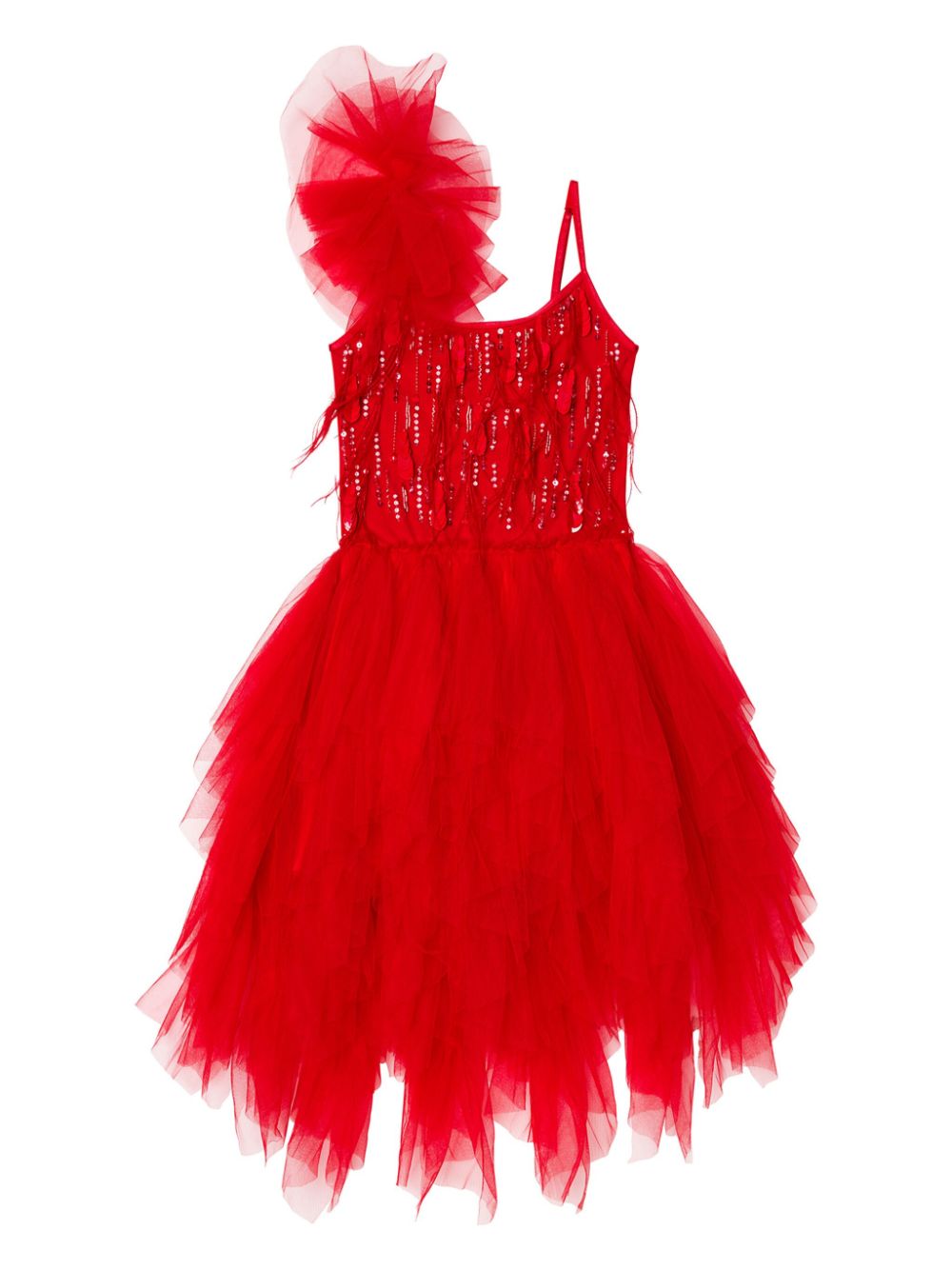 Tutu Du Monde Ruby Dazzle jurk met tutu Rood