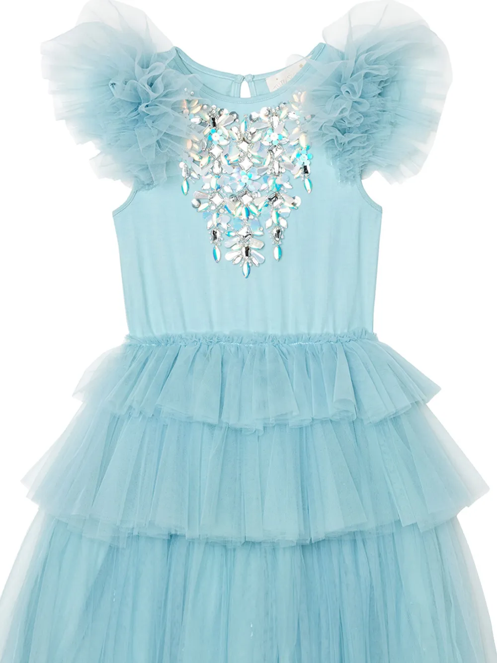 Tutu Du Monde Glittering Glacier jurk met tutu Blauw