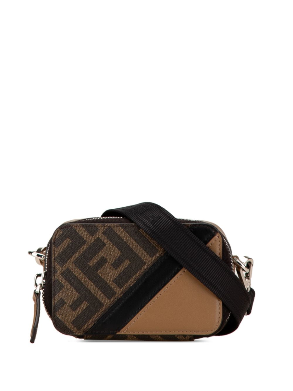 Fendi 2000-2010 Mini Zucca Diagonal crossbody bag