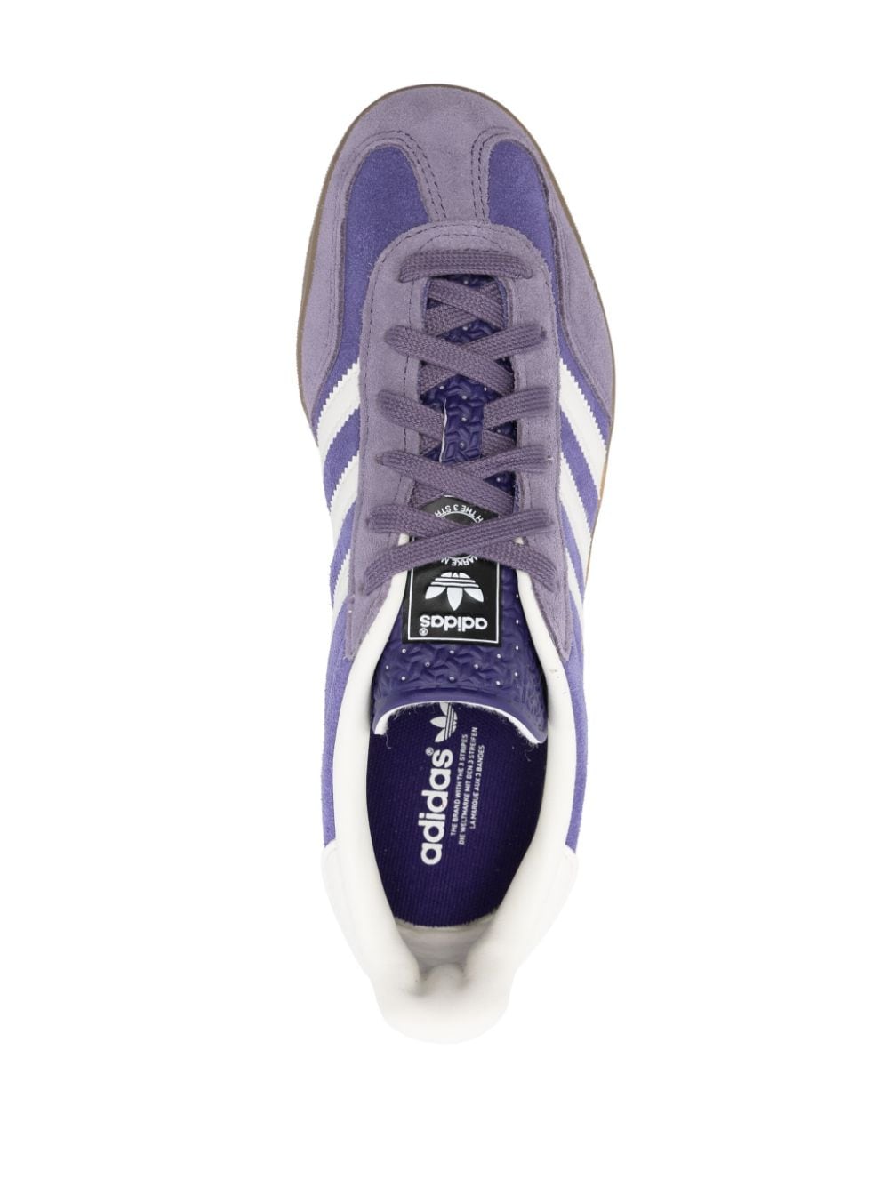 Shop Adidas Originals Gazelle Sneakers In Purple