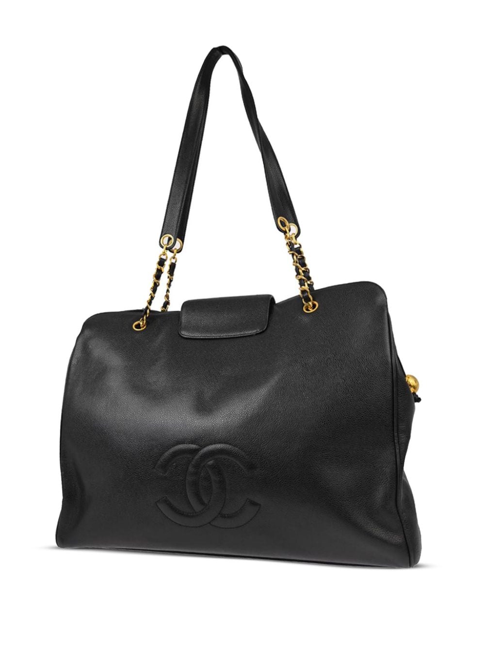 CHANEL Pre-Owned 1995 Supermodel schoudertas - Zwart