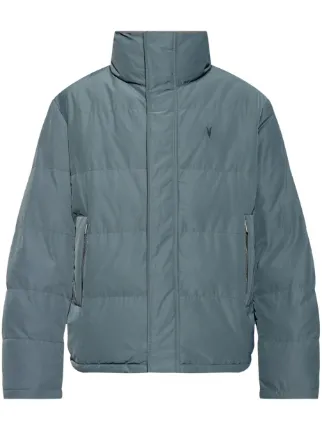 AllSaints Novern Jacket | Blue | FARFETCH AZ