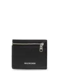 Balenciaga foldable wallet - Black