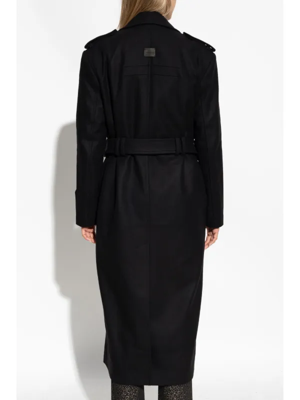 AllSaints Augusta Coat | Black | FARFETCH