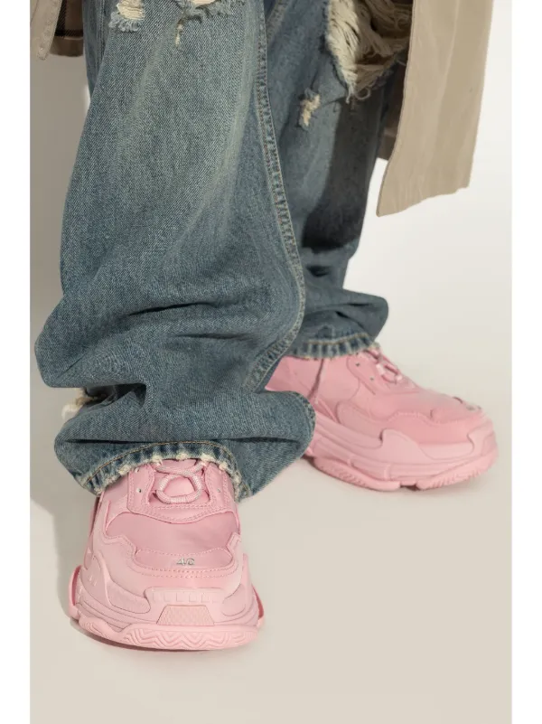 Balenciaga triple s sneakers pink best sale